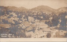 RPPC * Nevada City California View of Central Part of Town 1915 Nevada County