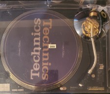 Technics Sl-1200 Ltd Rare Uk Edition Dual Voltage Gold