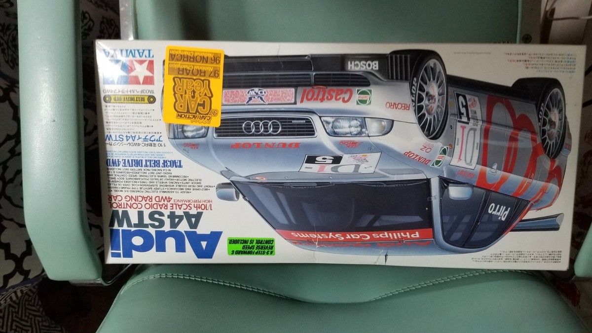 VINTAGE Tamiya Audi A4 STW 1/10th 4WD RC Car Untested c.1997 Belt Drive | eBay VINTAGE Tamiya Audi A4 STW 1/10th 4WD RC Car Untested c.1997 Belt Drive | eBay