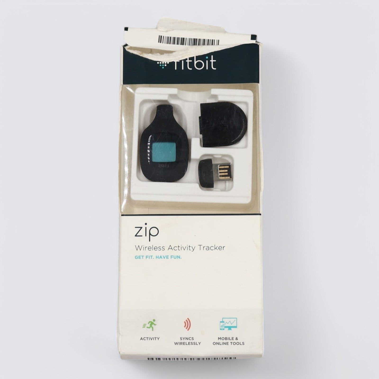 Fitbit Zip Untested Wireless Fitness and Activity Tracker-image