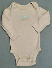 Baby Boy Koala Baby 3 Month Tan Nap Time Expert Bodysuit