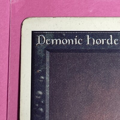 MTG Demonic Hordes Unlimited Magic The Gathering | eBay
