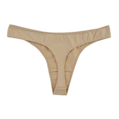 6 Pack Lot Womens Cotton Panties Brief T back Thong G string Underwear Lingeries