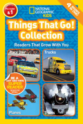 National Geographic Readers: Things That Go Collection - Paperback - GOOD