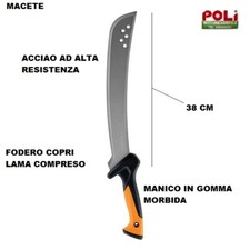 FISKARS MACETE MACHETE PER POTARE SFOLTIRE LEGGERA 0,99 KG CON FODERO IL TOP