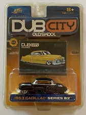 Jada Dub City Old School 1959 Cadillac El Dorado Black  1:64 Scale