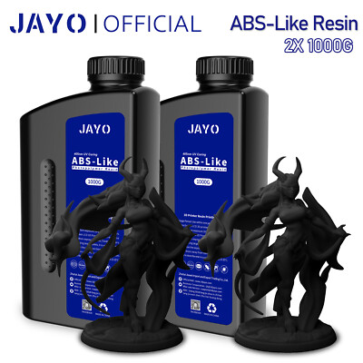 JAYO 2KG Schwarz ABS Like Photopolymer Harz 3D Drucker UV Resin 2K 4K 6K 8K LCD