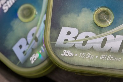 KORDA BOOM FLUOROCARBON STIFF LINK 25LB OR 35LB 15M CARP FISHING LINE