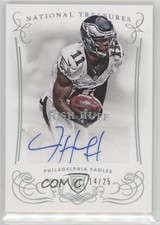 2014 Panini National Treasures Century Silver 14/25 Josh Huff #232 Auto 0c2
