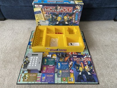 Die Simpsons Monopoly Brettspiel von Parker 2007 - Karten kein Bargeld 100% vollständig