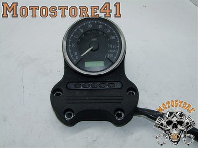 Harley Davidson MPH Tacho Speedometer mit Halter, Leuchteinheit Sportster