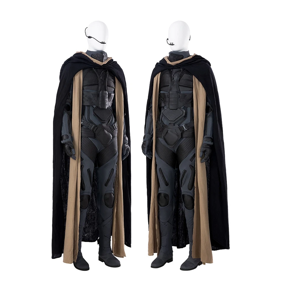 Arrakis Aka Dune Disfraz Cosplay Paul Atreides Mono Chaleco Capa Máscara Halloween Foto 2 de 4