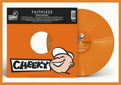 Faithless "insomnia" limited orange Vinyl Maxi-Single 12" NEU 2026 Reissue - Bild 1 von 2