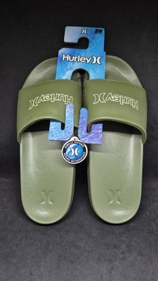 Hurley Men s Slip on Casual Sandals Beachwear -pool  Textured Non Slip Grip
