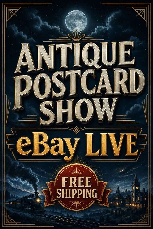 $2 Start Postcard Show w/ Free Shipping! Type R To RUN