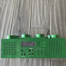 Lego AM/FM Radio With CD Player. Green Partially Working. See Description