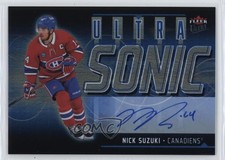 2024-25 Upper Deck Fleer Ultra Ultrasonic Auto Nick Suzuki #SN-21 Auto tr0