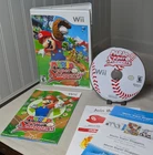 Mario Super Sluggers Nintendo Wii 2008 Game CIB Complete in Box Tested