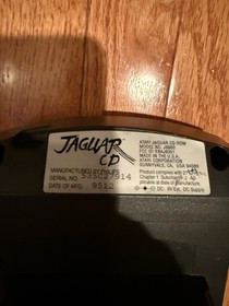 Atari Jaguar CD Console + Jaguar Console & Controller + 2 Games Tested Working!!