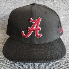 New Era Alabama Crimson Tide 59FIFTY Fitted Hat Black 7 1 2