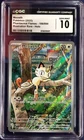 Phantasmal Flames Meowth 106/094 Illustration Rare CGC 10