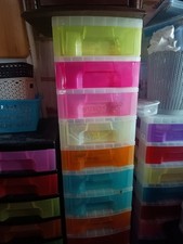 Really Useful Rainbow Drawer Towers Choice Collection Exeter  Only VGC
