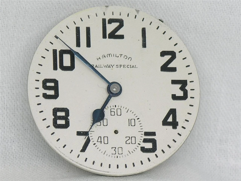 RELOJ BOLSILLO VINTAGE 16S HAMILTON 992B 21 JOYAS FERROCARRIL MOVIMIENTO MANECILLAS, ¡FUNCIONANDO! Foto 2 de 4