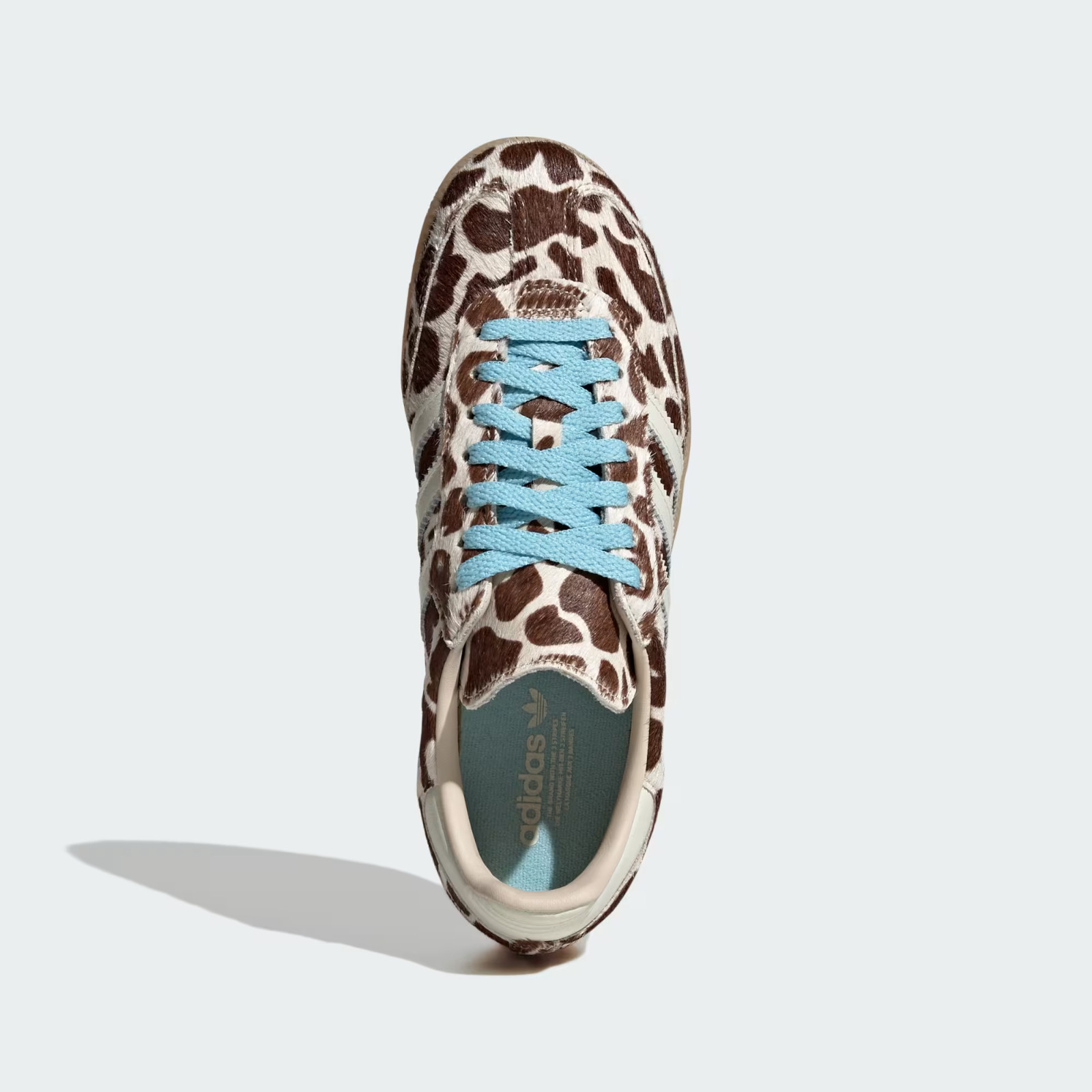 adidas Originals Samba OG in Brown and White Animal Print All Sizes image 4