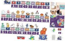 27 PCS Alphabet Train Toy - ABC Set - Includes 1 Engine and 1 Train