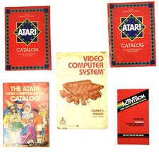 Vintage Activision Atari 2600 Console Manual ...