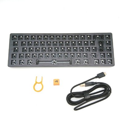 Glorious Tastatur Gaming Compact 65 Prozent Barebones Frame Mechanisch Gamer