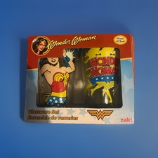 Wonder Woman 2 Piece Glassware Set 16oz/473ml NEW