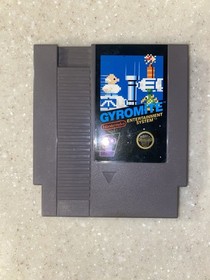 Gyromite (Nintendo NES, 1985) Famicom w/o adaptor, Authentic, Tested 5 Screw