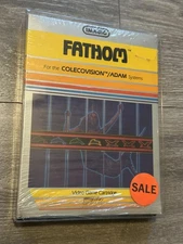 Vintage Fathom Imagic ColecoVision Adam Video Game Cartridge shrink