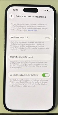 iPhone14 pro  Smartphone in Schwarz mit Triple-Kamera, Slate Stil-Design