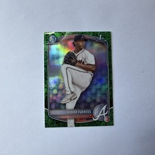 2025 Bowman Chrome Prospects Didier Fuentes #BCP-87 Green Grass Refractor 78/99