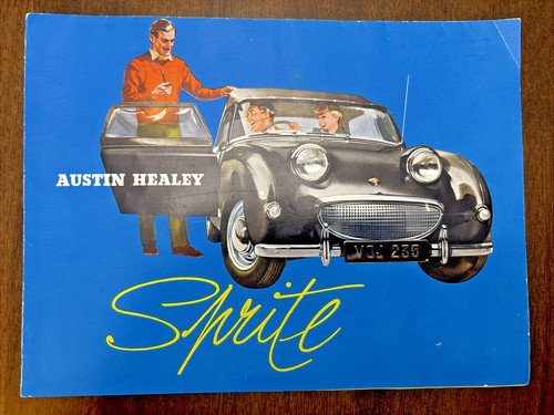 Austin Healey Sprite Roadster Car Sales Brochure Catalog Bugeye Sprite Frogeye