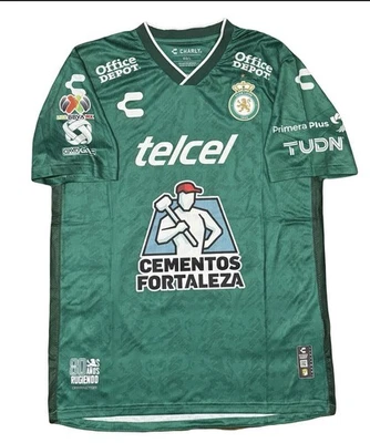CHARLY James Rodríguez #10 Club León Home Jersey M (Regular Fit) - Green/White Liga MX