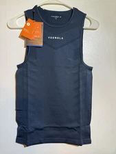 Young LA Compression Tank Top #343 MEN Size Small YOUNGLA Color Teal