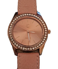 Charming Charlie Women's 9.5" Blush Gemmed Watch New Battery