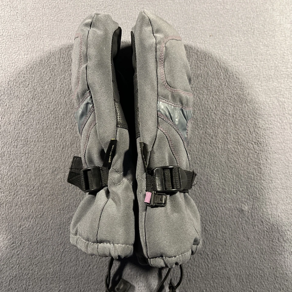 Guantes Gordini Para Mujer Pequeños Gris Gore-Tex Nylon Cuero Snowboard Esquí *LEER* Foto 3 de 4