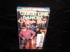 VHS Country Line Dancing' Made Easy 1992 Music by Kentucky Headhunters, Alabama