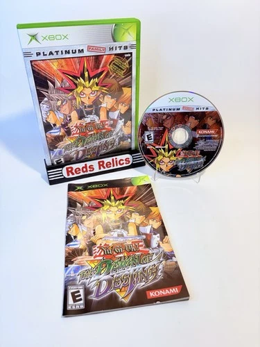 Yu-Gi-Oh The Dawn of Destiny (Microsoft Xbox, 2004) Complete CIB Excellent