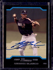2004 Bowman 1st Year  #BDP151   Royals Andres Blanco Auto/ Signed IP