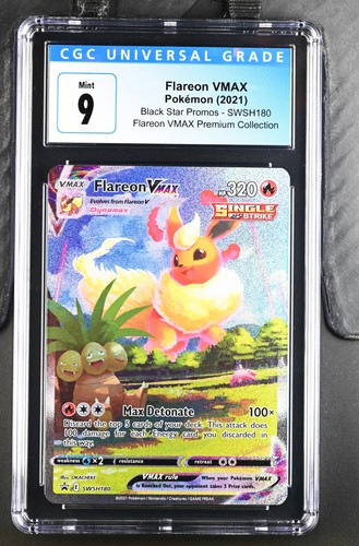 Flareon VMAX graded CGC 9 for sale on eBay