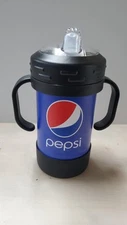 Funny Adult Themed Kids 10 oz Insulated Sippy Cup Cute Pepsi soda pop