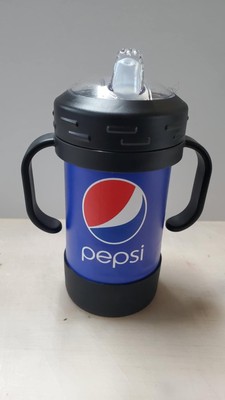 Funny Adult Themed Kids 10 oz Insulated Sippy Cup Cute Pepsi soda pop