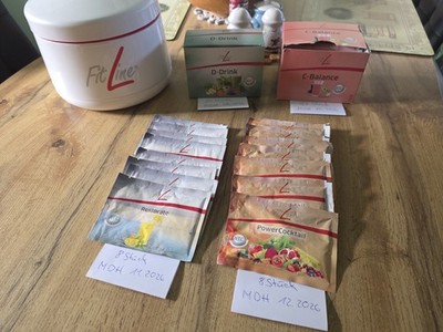 Fitline Paket: Powercocktail, Restorate Activize, D-Drink, C-Balance