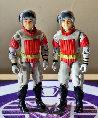 PAIR OF GI JOE SNEAK PEEK FIGURES 1987 G.I. JOE