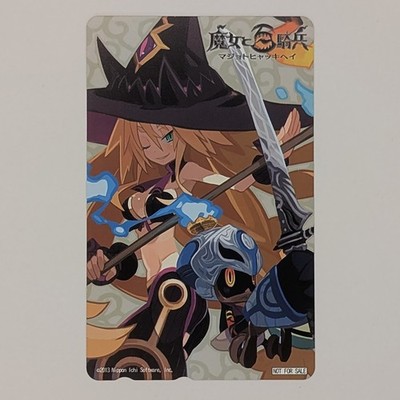 The Witch and the Hundred Knight Nippon Ichi Software Telephone Card 2013